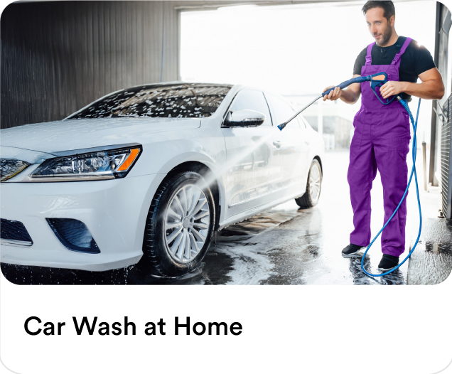 Car Wash At Home - Get up to AED 60 Off on your first order