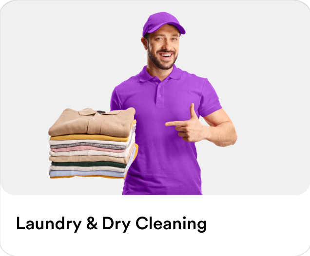 Laundry & Dy Cleaning - Get up to AED 60 Off on your first order