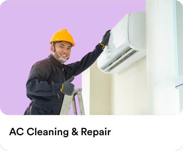 AC Cleaning & Repair At Home - Get up to AED 60 Off on your first order
